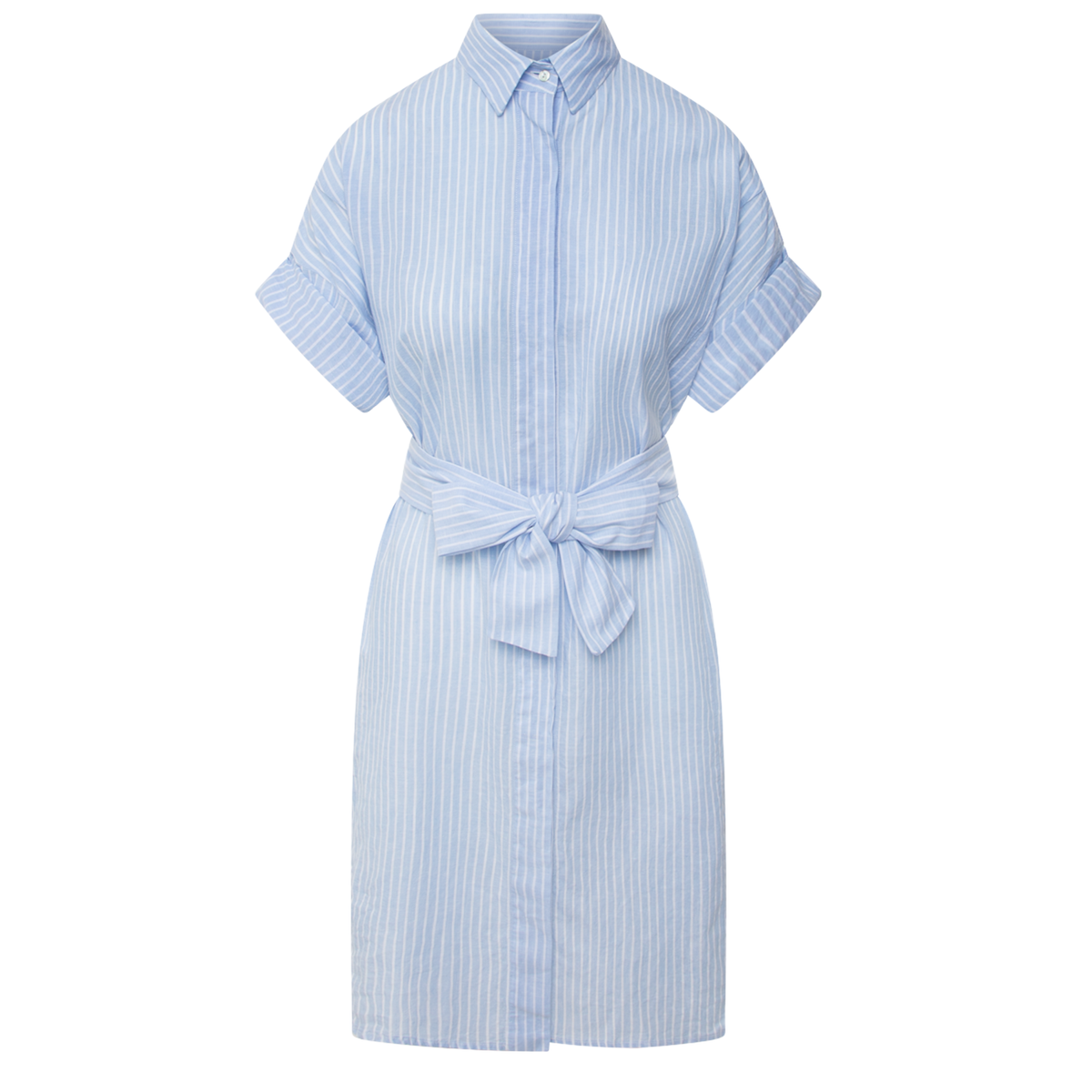 Kleid DERBY mit Leinen