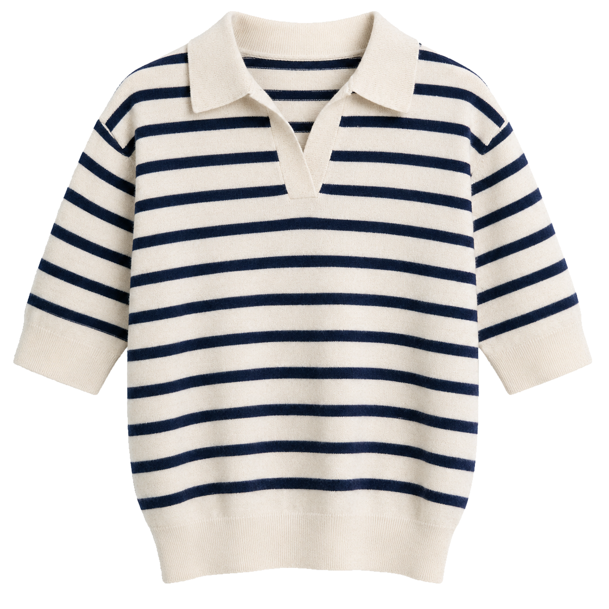 Pullover IRIS STRIP mit Kaschmir