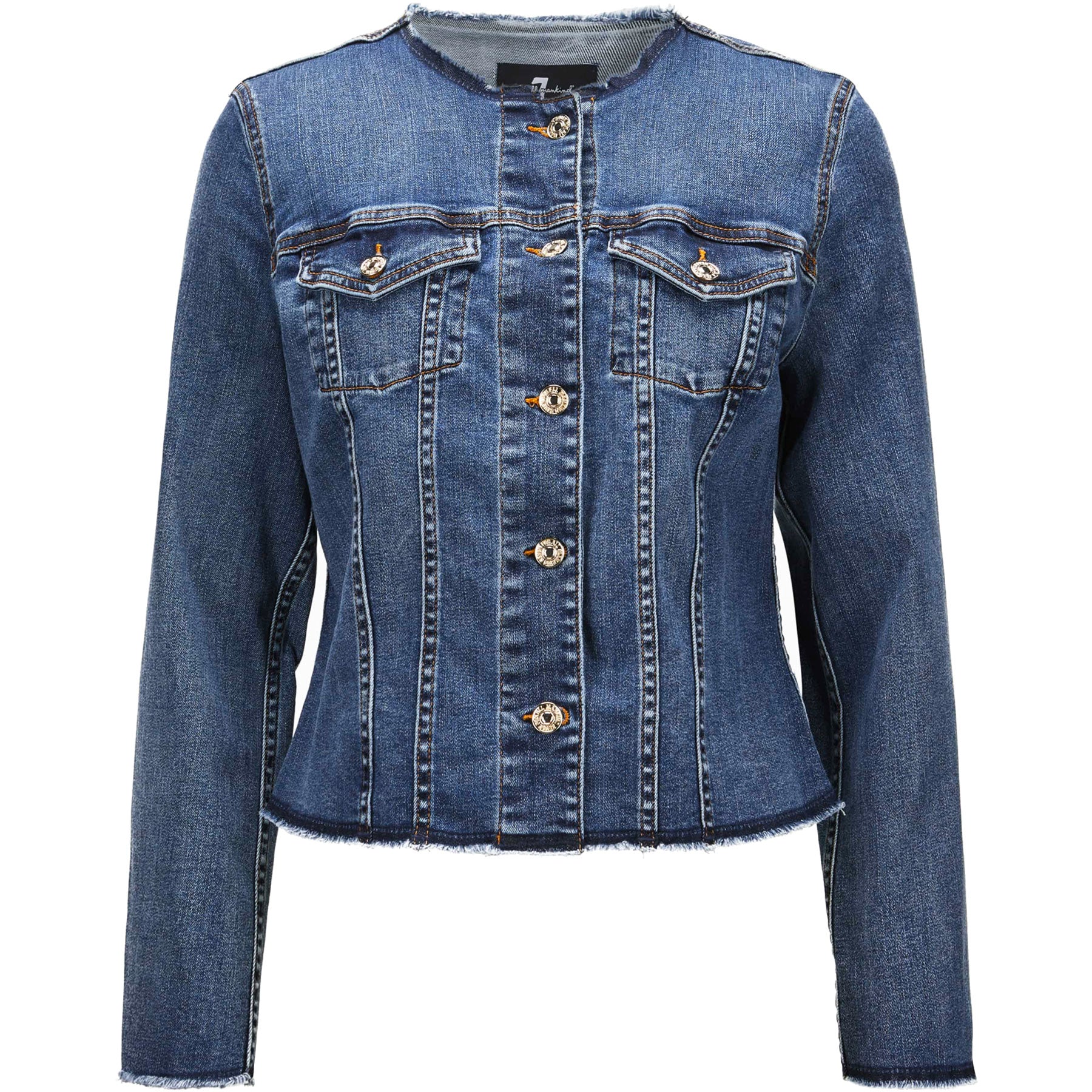 7-FOR-ALL-MANKIND-Damen-Jeansjacke-Vicky-Soho-light-blau