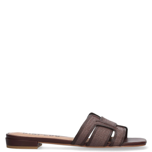 BIBI-LOU-Damen-Sandale-Holly-Leder-Bast-Braun-760Z69VK-BROWN-37