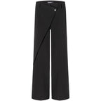 CAMBIO Hose ANAIS WRAP FRONT Damen in Schwarz - Vorderansicht