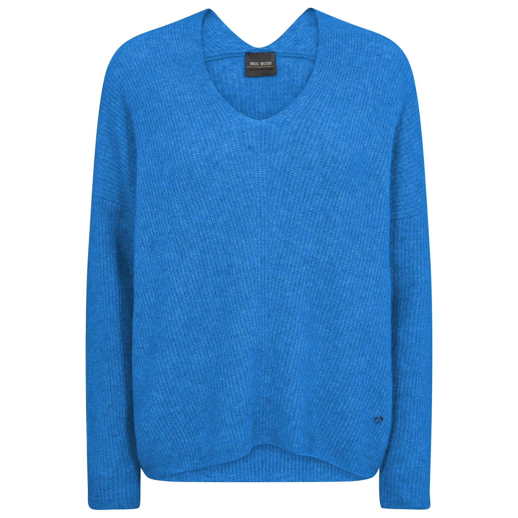 MOS-MOSH-Damen-Pullover-Thora-Blau-Blue-Lolite-153900-242
