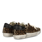 PHILIPPE MODEL Sneaker PRSX LOW aus Leder Damen in Braun - Rückansicht