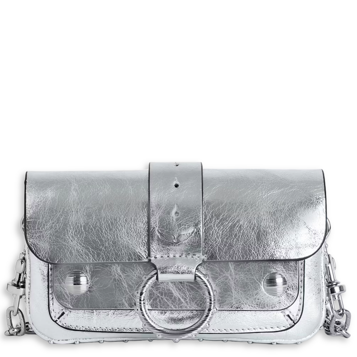 ZADIG-VOLTAIRE-Damen-Kate-wallet-vintage-metal-silver-silber-LWBA03973-12