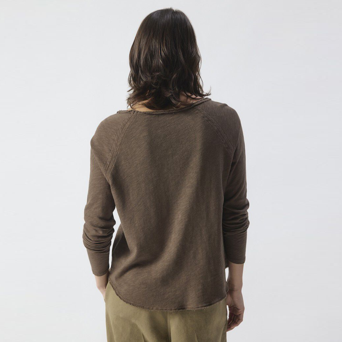 Langarmshirt SONOMA aus Baumwolle