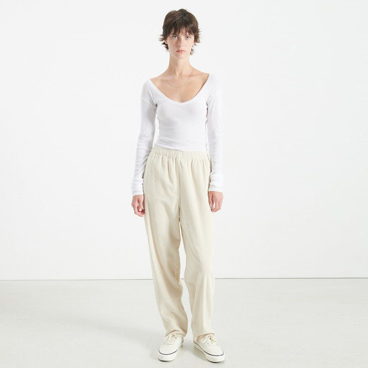 Langarmshirt MASSACHUSETTS aus Baumwolle