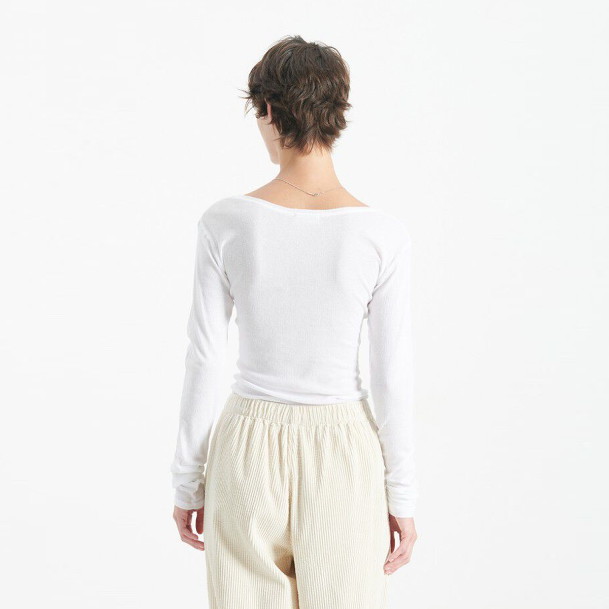 Langarmshirt MASSACHUSETTS aus Baumwolle