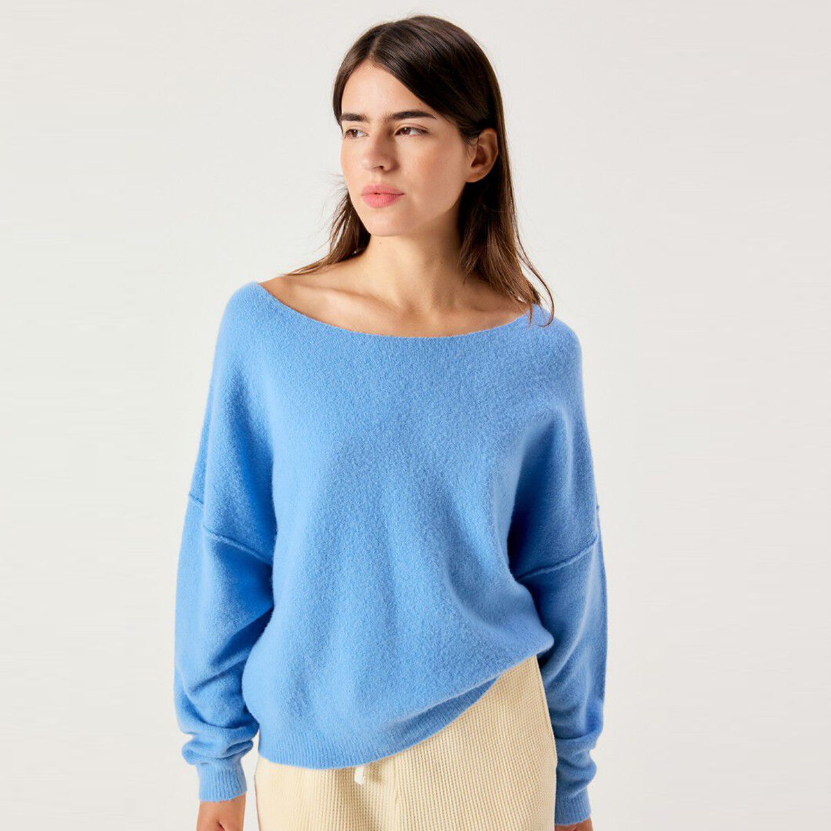 AMERICAN VINTAGE Pullover DAMSVILLE mit Wolle - Siberie Chine – Foto 2