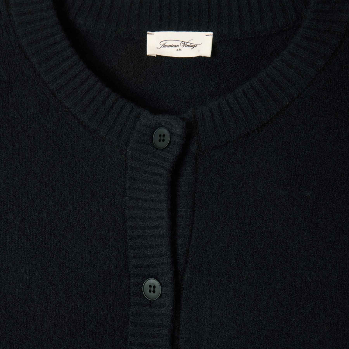 american-vintage-damen-strickjacke-cardigan-damsville-schwarz-noir-dam19e-noir-2ZSbT1Hqr1RDiK