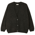 AMERICAN VINTAGE Cardigan EAST mit Alpaka - Anthracite Chine – Foto 1