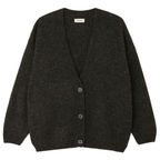 AMERICAN VINTAGE Cardigan EAST mit Alpaka - Anthracite Chine – Foto 1