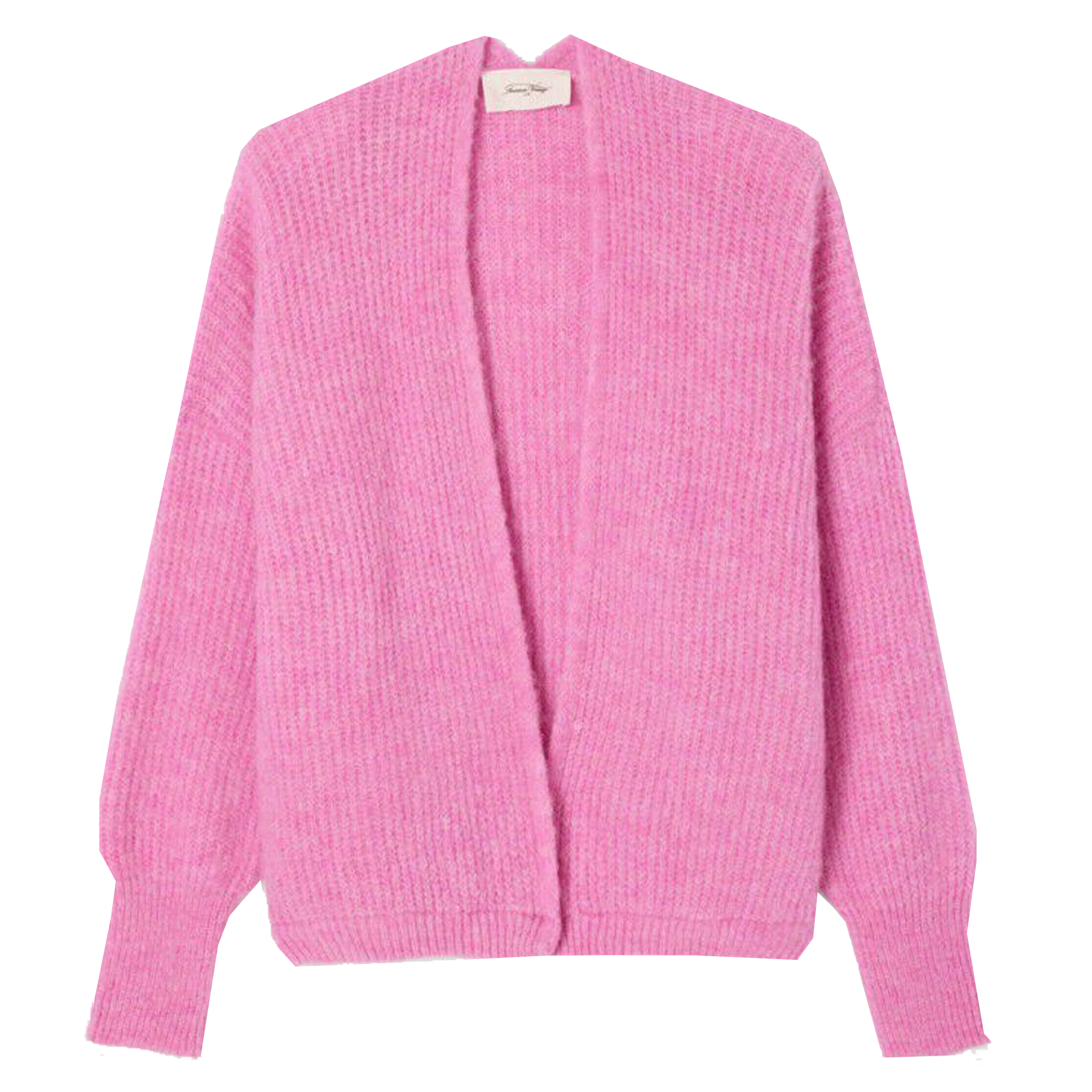 AMERICAN VINTAGE Cardigan EAST mit Alpaka - Rose Bubble Chine