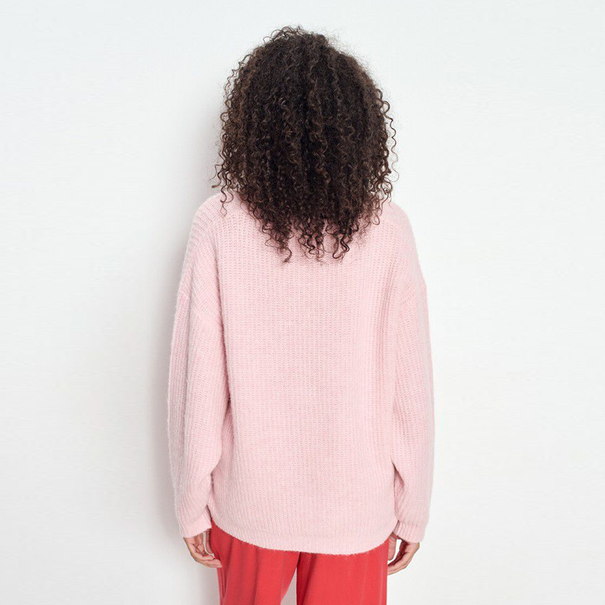 AMERICAN VINTAGE Cardigan EAST mit Alpaka - Barbe A Papa Chine