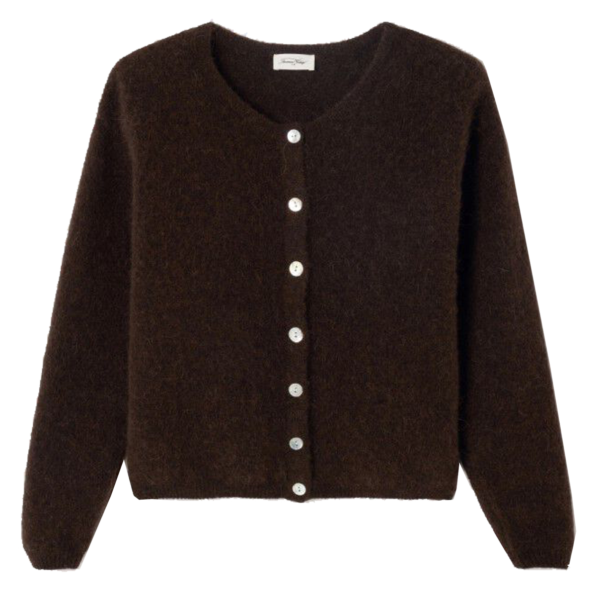 AMERICAN VINTAGE Cardigan VITOW mit Alpaka - Braun
