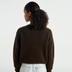 AMERICAN VINTAGE Cardigan VITOW mit Alpaka - Cafe Chine