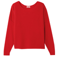 AMERICAN VINTAGE Pullover DAMSVILLE mit Wolle - Fraise