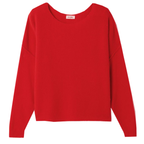 AMERICAN VINTAGE Pullover DAMSVILLE mit Wolle - Fraise