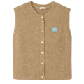 AMERICAN VINTAGE Weste EAST mit Alpaka - Beige