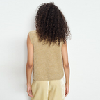 AMERICAN VINTAGE Weste EAST mit Alpaka - Beige