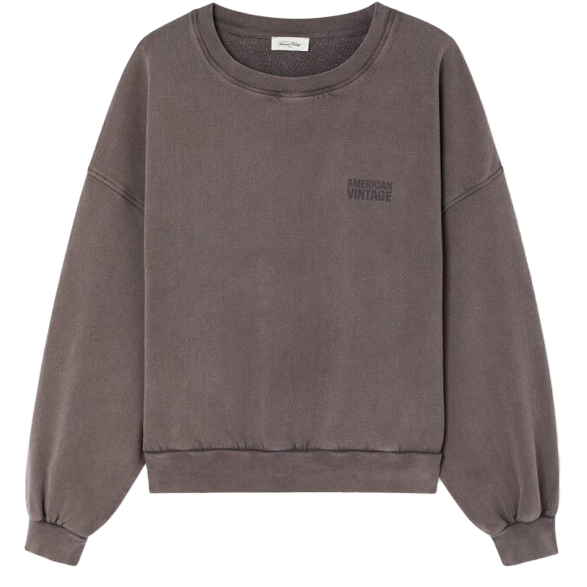AMERICAN VINTAGE Sweatshirt JITBAY aus Baumwolle - Braun