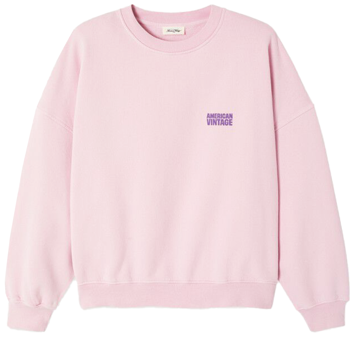 AMERICAN VINTAGE Sweatshirt PLIZZY aus Baumwolle - Petale Vintage