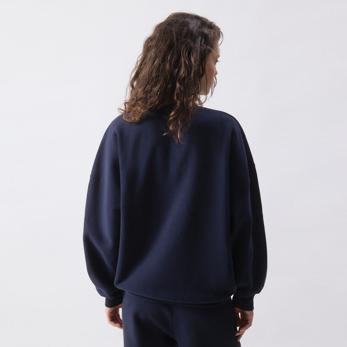 AMERICAN VINTAGE Sweatshirt PLIZZY aus Baumwolle - Blau