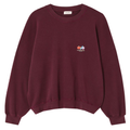 AMERICAN VINTAGE Sweatshirt ATUBAY aus Baumwolle- Lie De Vin – Foto 1