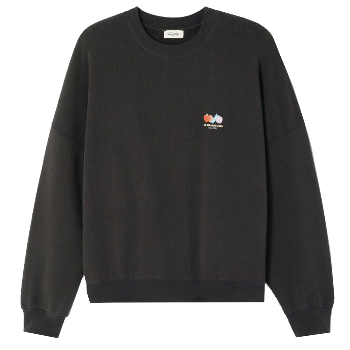 AMERICAN VINTAGE Sweatshirt ATUBAY aus Baumwolle- Tenebre – Foto 1