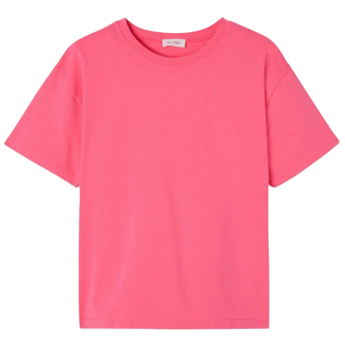 american-vintage-damen-t-shirt-fizvalley-pink-rose-fluo-fiz02a-rose-f-1