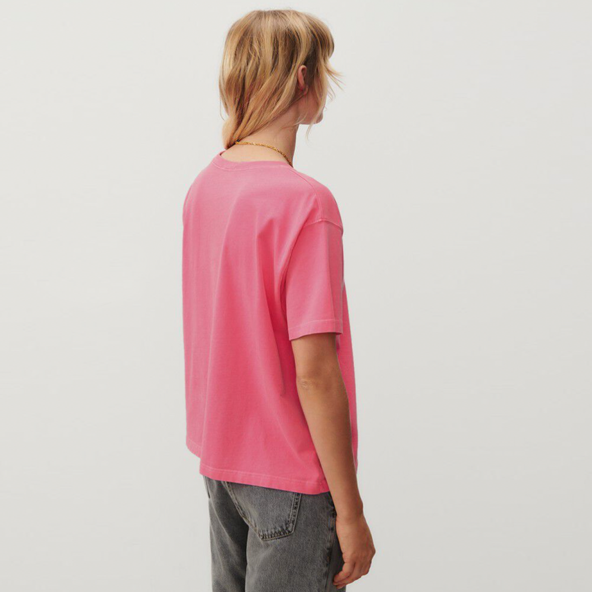 american-vintage-damen-t-shirt-fizvalley-pink-rose-fluo-fiz02a-rose-f-3