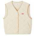 AMERICAN VINTAGE Weste YUPIBAM - Creme
