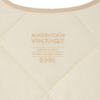 AMERICAN VINTAGE Weste YUPIBAM - Creme