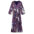 ba-sh-damen-kleid-bossy-ethnoprint-lila-violett-gemustert-boss-0181-1