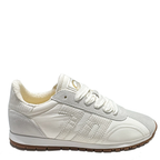 Sneaker ASIAN aus Leder - Nylon White