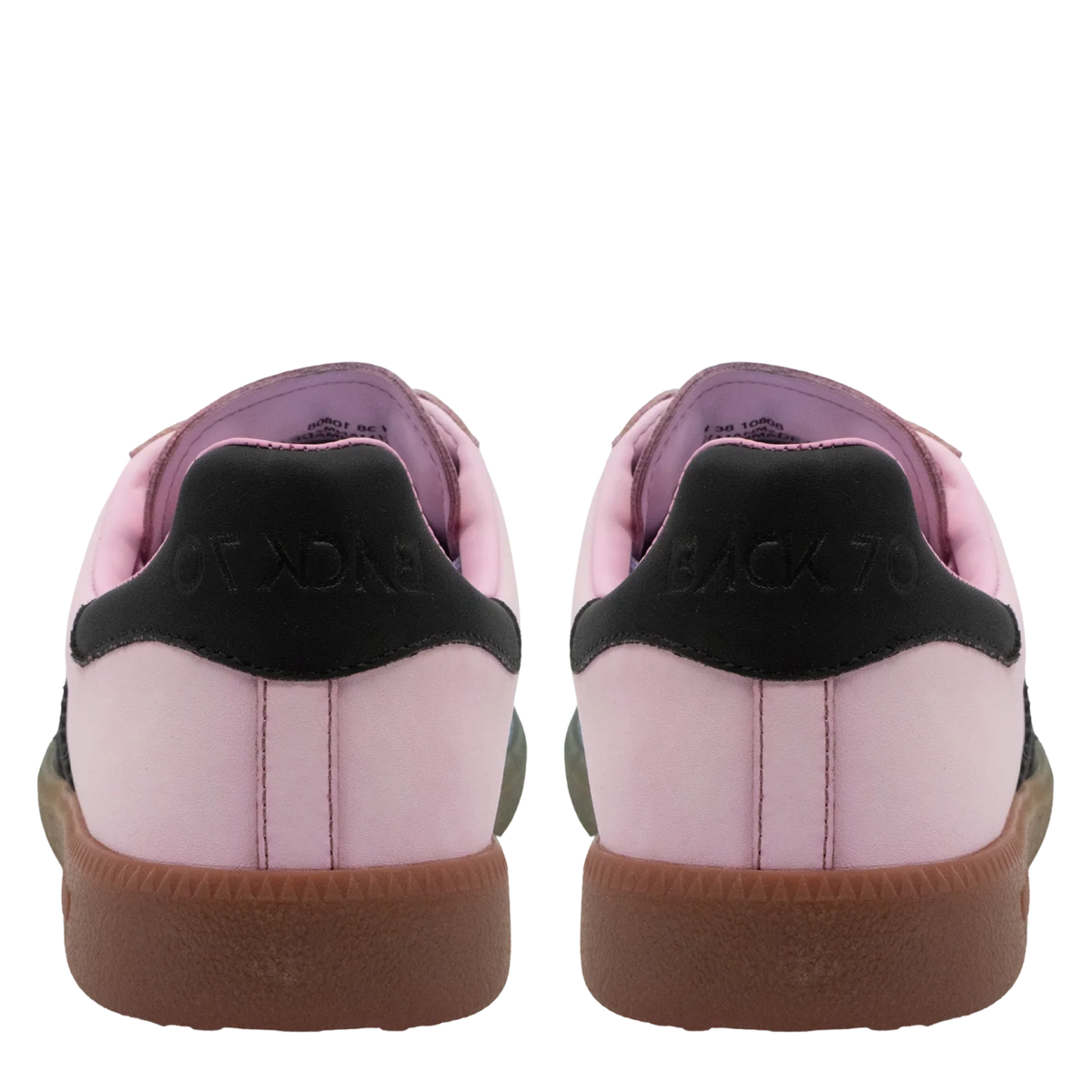 BACK70 Sneaker CLOUD RAINBOW aus Leder - Pink/Sky