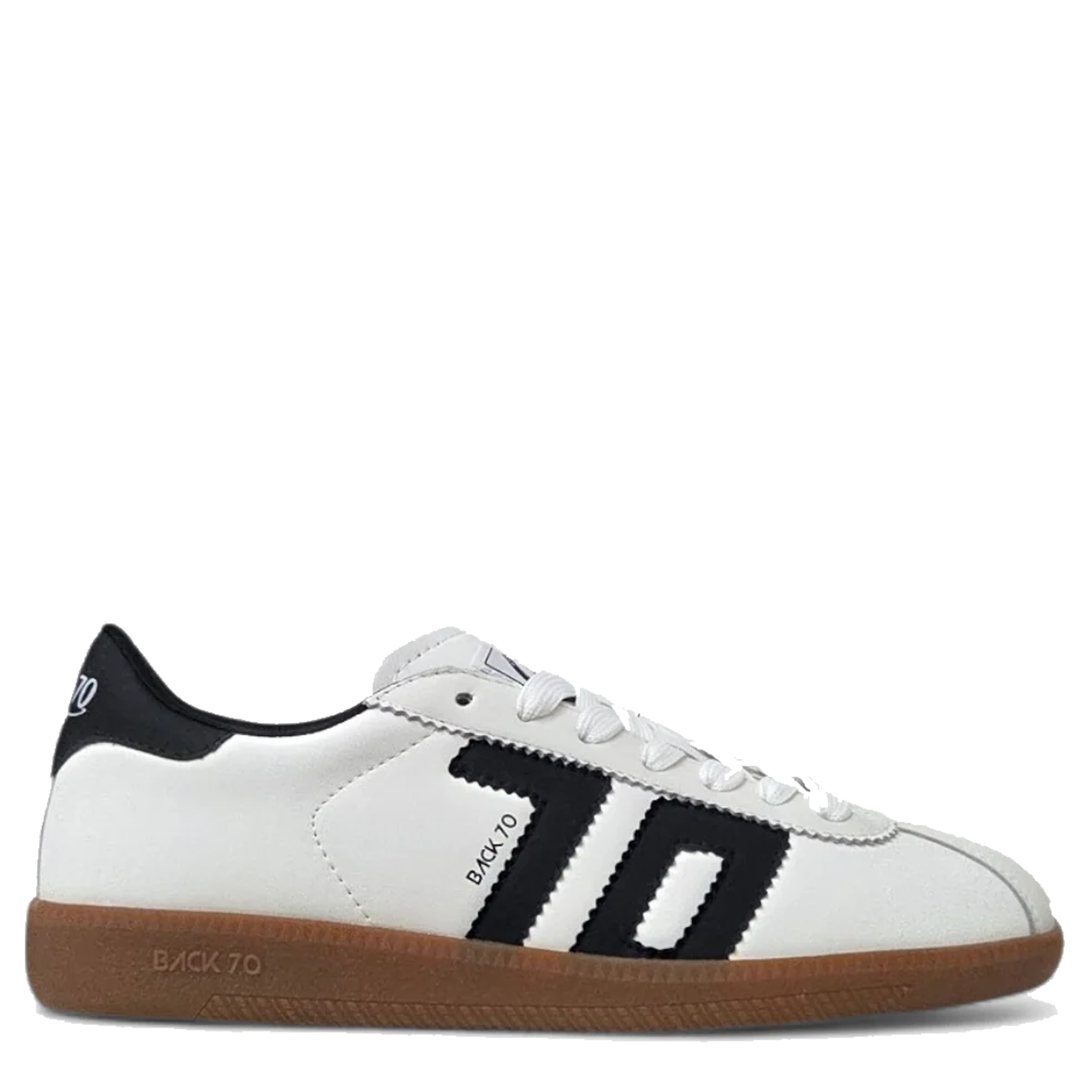 Sneaker SHELLY aus Leder - Schwarz
