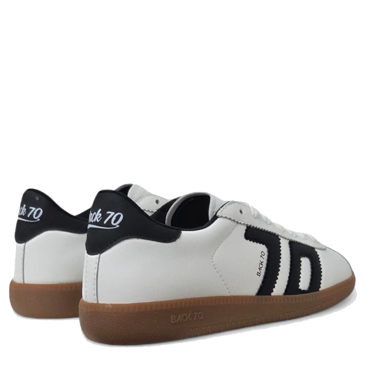 Sneaker SHELLY aus Leder - Schwarz