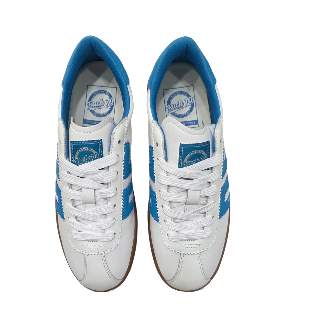 Sneaker SHELLY aus Leder - Blau