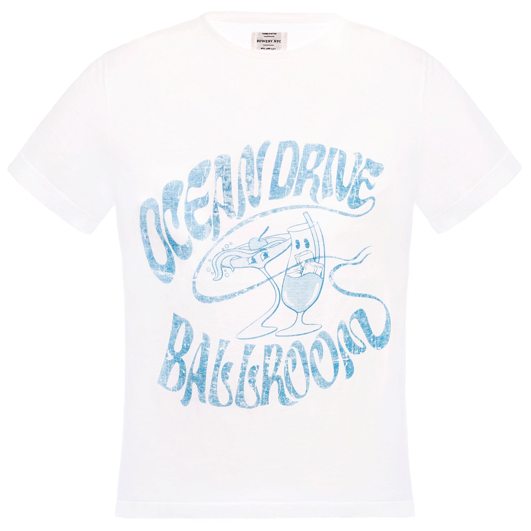 BOWERY NYC T-Shirt aus Baumwolle - Weiß