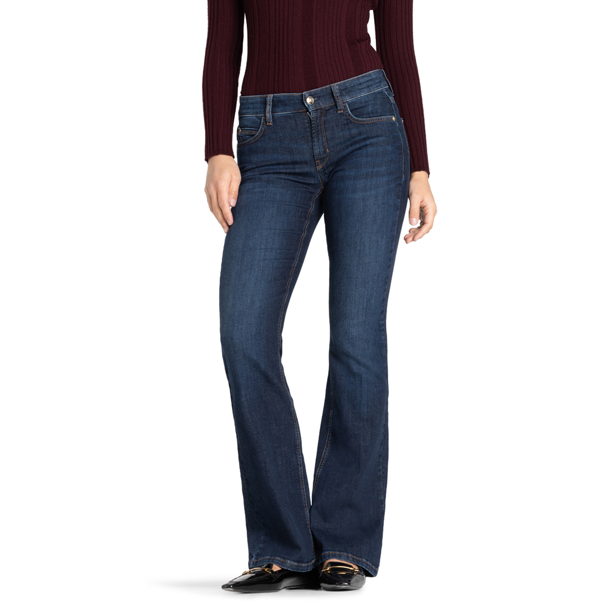 cambio-damen-denim-jeans-paris-flared-blau-dark-used-washed-9157-0012-45-5103-3