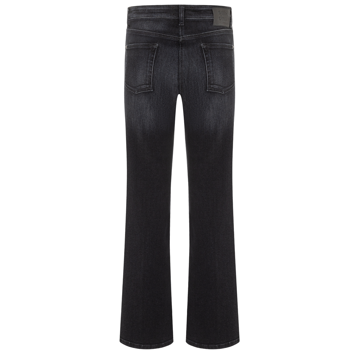 CAMBIO Jeans PARIS FLARED Mid Waist Damen in Schwarz - Rückansicht