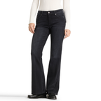 CAMBIO Jeans PARIS FLARED Mid Waist Damen in Schwarz - Seitenansicht
