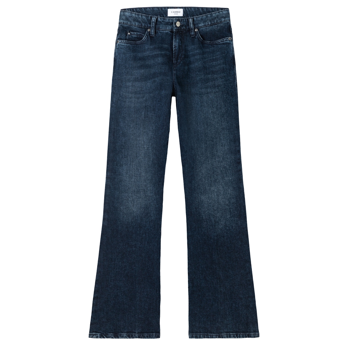 CAMBIO Jeans Jeans PARIS FLARED Mid Waist - Blau