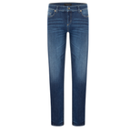 CAMBIO Jeans PIPER LONG Mid Waist Damen in Blau - Vorderansicht