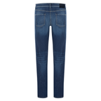 CAMBIO Jeans PIPER LONG Mid Waist Damen in Blau - Rückansicht