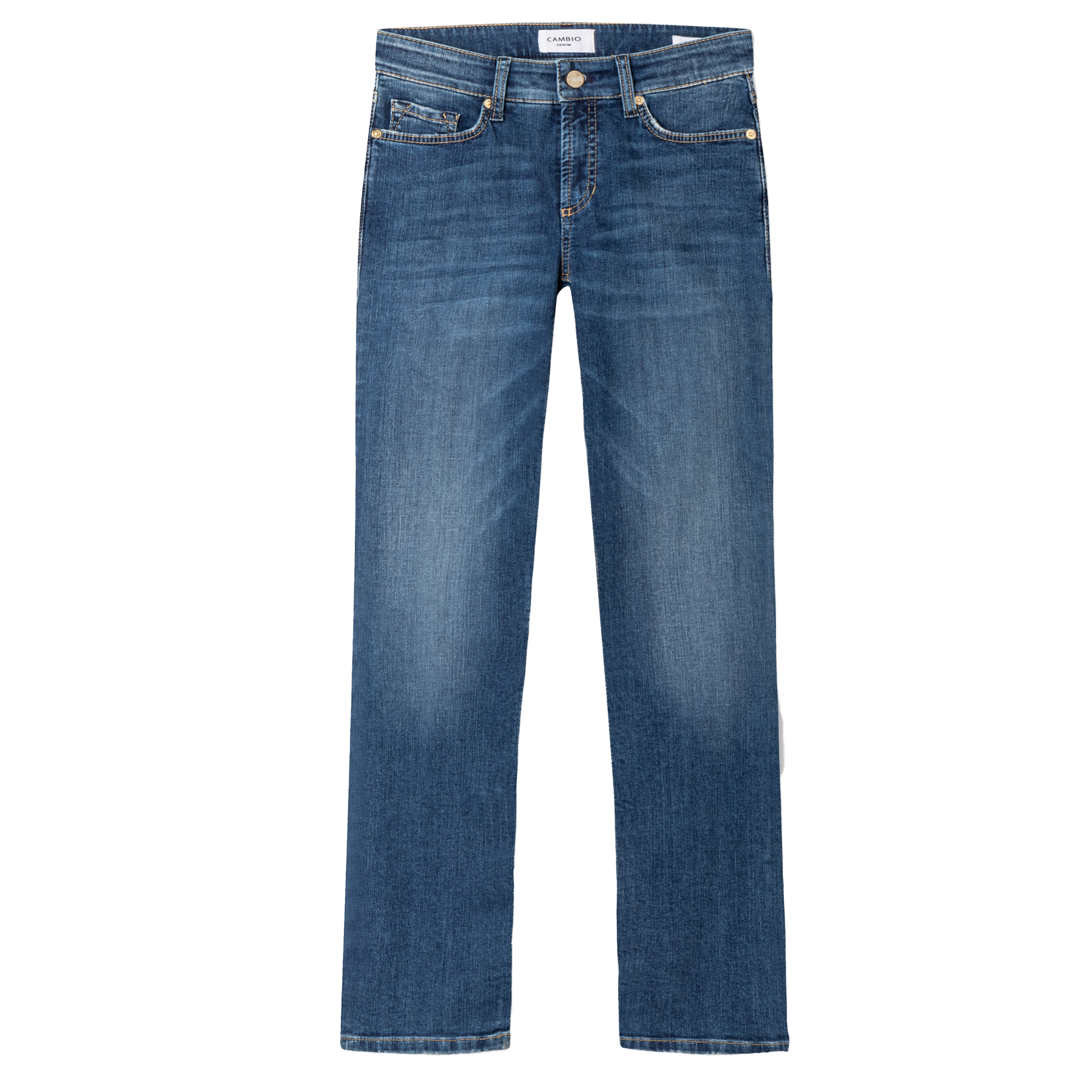 CAMBIO Jeans PIPER LONG Mid Waist- Mid Used – Foto 1