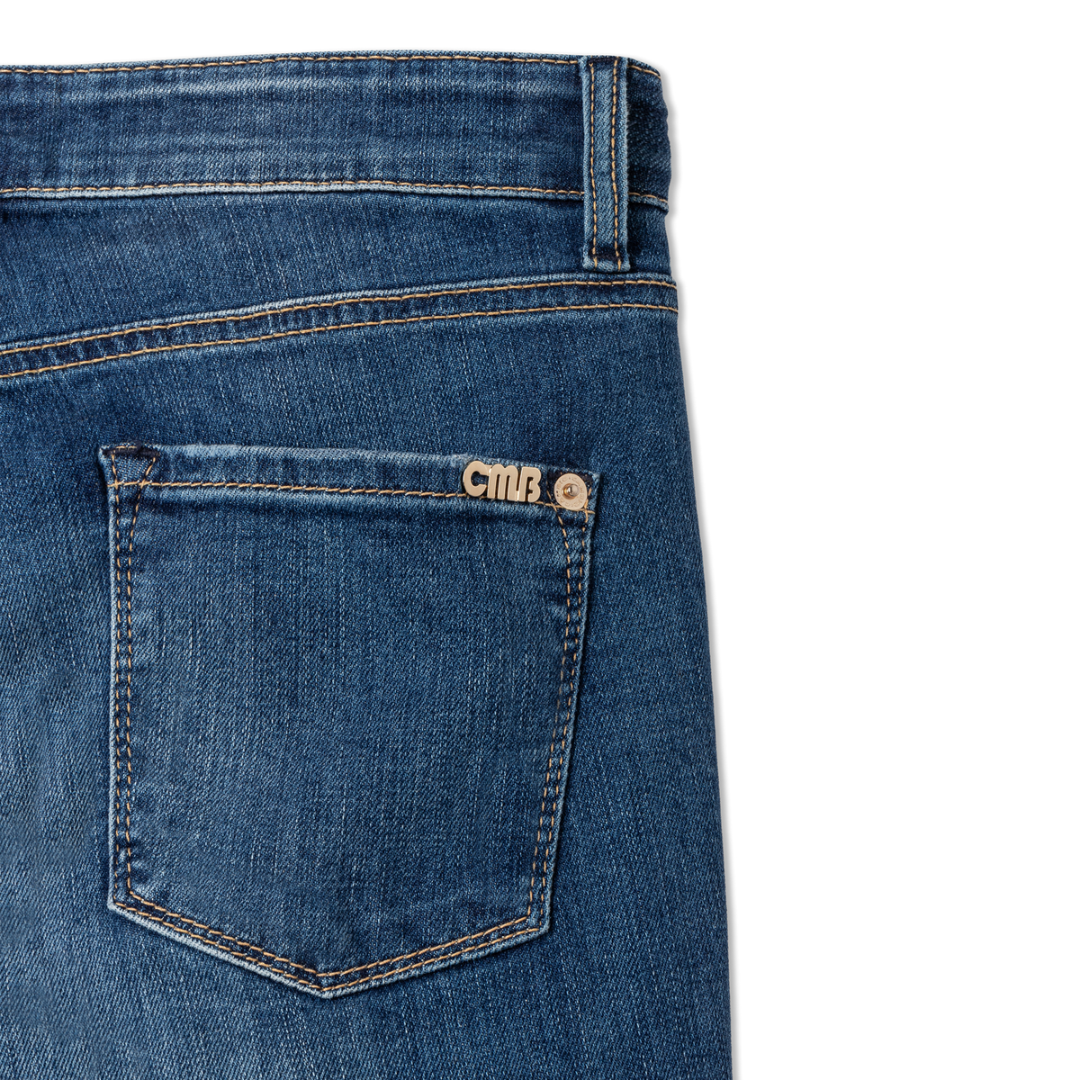 CAMBIO Jeans PIPER LONG Mid Waist- Mid Used – Foto 3