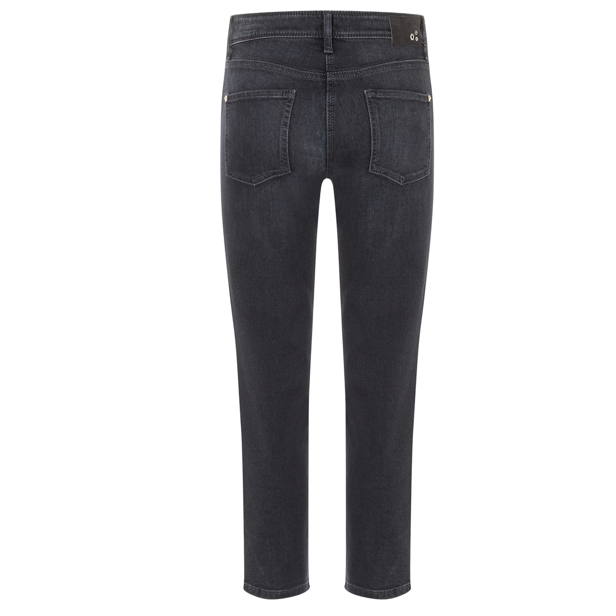 CAMBIO Jeans PIPER SHORT Mid Waist Damen in Blau - Rückansicht