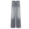 CAMBIO Jeans Tess Mid Waist Damen in Grau - Vorderansicht