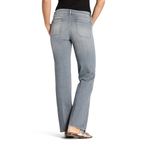 CAMBIO Jeans Tess Mid Waist Damen in Grau - Detailansicht